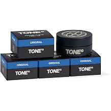TONE Lip Balm for Men & Women, Original, Premium Lip Balm Multi-Pack with Cocoa Butter and Vitamin E for Smooth, Moisturized Lips, Paraben Free, Dermatologist Tested, 0.36 oz Pack of 5