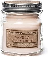 Vista 53 de ECO CANDLE CO. Vela reciclada, Pastel de Ron y Caramelo, 26 oz. - Aromas de Caramelo, Ron, Arce, Almendra, Pera y Vainilla - 100% Cera de Soya, Sin