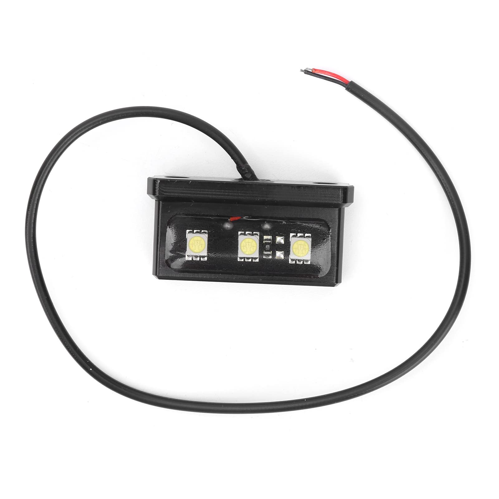 aqxreight XJ6N XJ6 Wspornik tablicy rejestracyjnej objazdu z oświetleniem LED do usuwania błotników