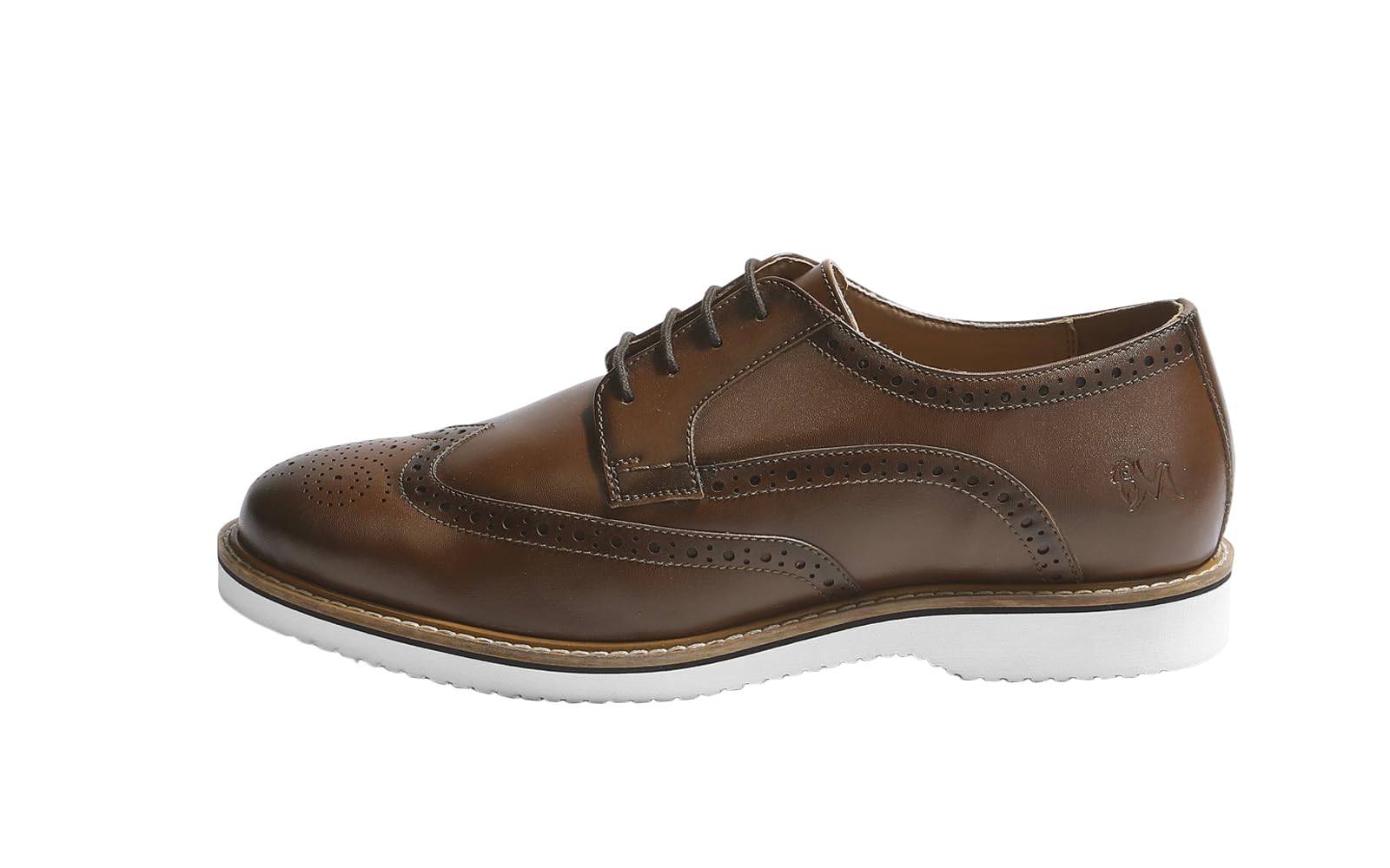 See full amazon price history chart for Neemans Luxe Brogues for Men | Antique Finish Faux Leather (PU) with Mendelian Brogue Pattern | Comfortable Semi-Casual Brogues | Tan UK6 Neemans Luxe Brogues for Men | Antique Finish Faux Leather (PU) with Mendelian Brogue Pattern | Comfortable Semi-Casual Brogues | Tan UK6 (B0D7HQ763W) Amazon Price History, Amazon Price Tracker