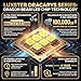 LUXSTER Dracarys 100000LM 9005 HB3 LED Bulbs with Vapor Chamber Cooling, 55W/85W Dual Power Mode, CANBUS Ready, H10 9145 Fog Lights, 6500K Xenon White, 2 Pack