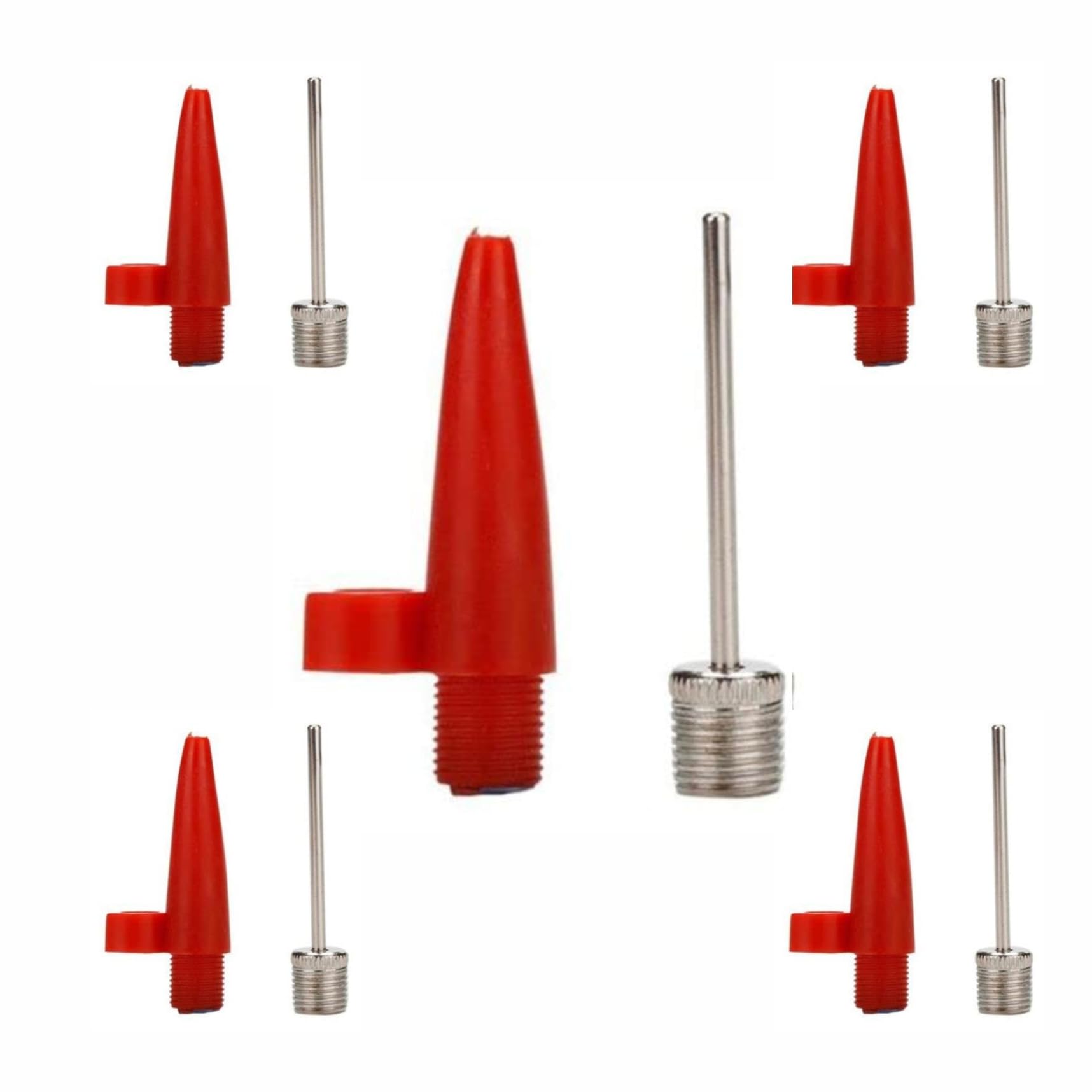 LORWADIYA 5pc-Ball Pump Inflation Needle - Stainless Steel Air Pump Needles - Ideal for Blowing Up Football, Basketball, Volleyball, Balloon and All Other Sports Balls-image-9