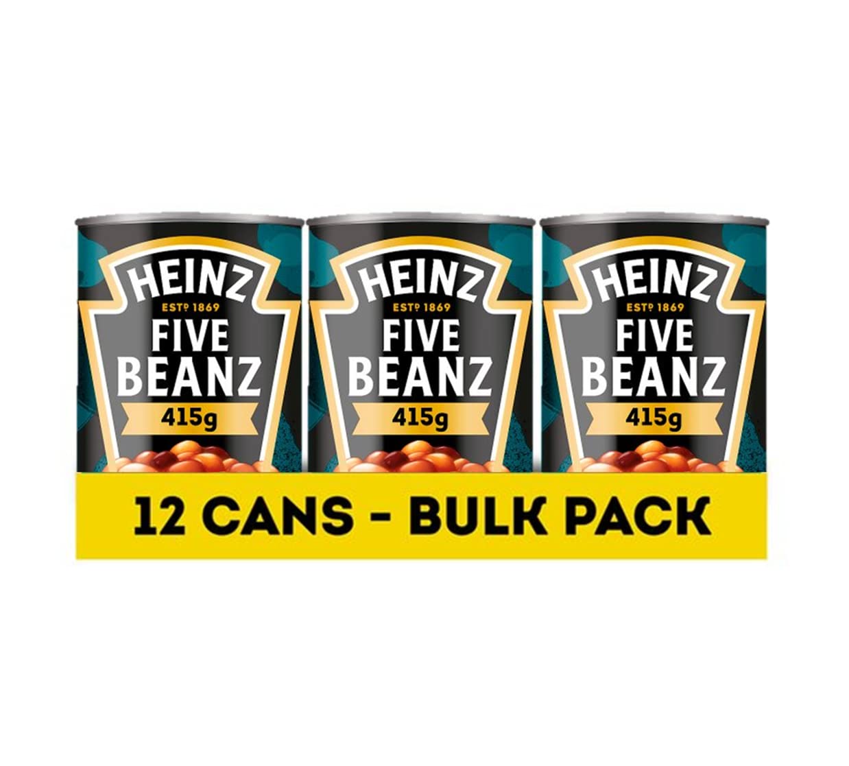 Heinz Five Beanz, 415 g (Pack of 12)