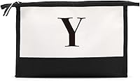 Vista 53 de Monogrammed for Women Initial bridesmaid gifts, Personalized monogram Monogram Cosmetic Bag,Travel Makeup Bag Suitable for Wedding weekend Beach