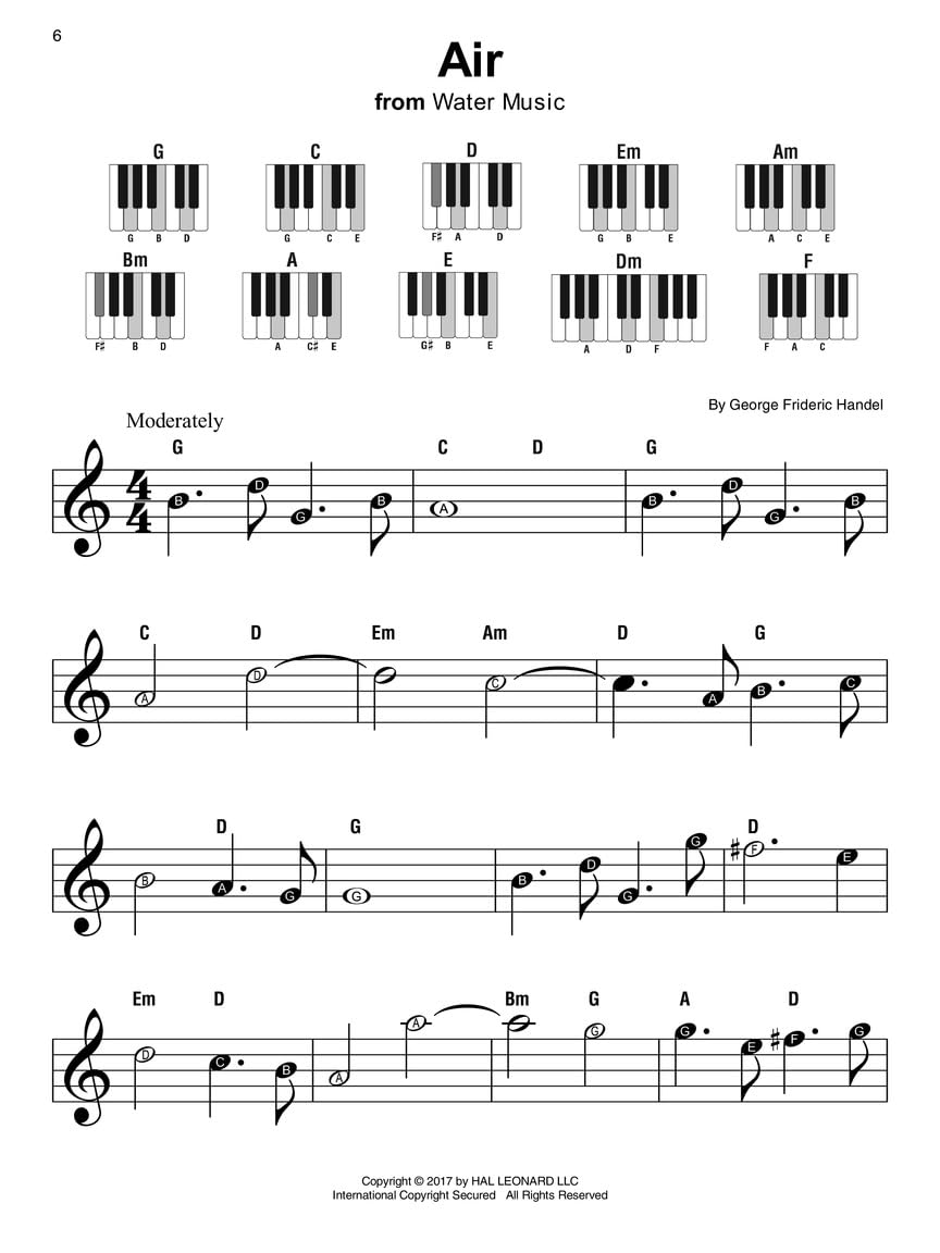 Classical - super easy songbook piano