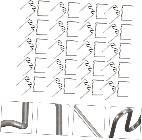 Miniatura 4 de Housoutil 1000pcs Reparación Reparación Alambre de soldadura de plástico Grapas Kit de onda Kit de soldador de plástico Kit de herramientas de