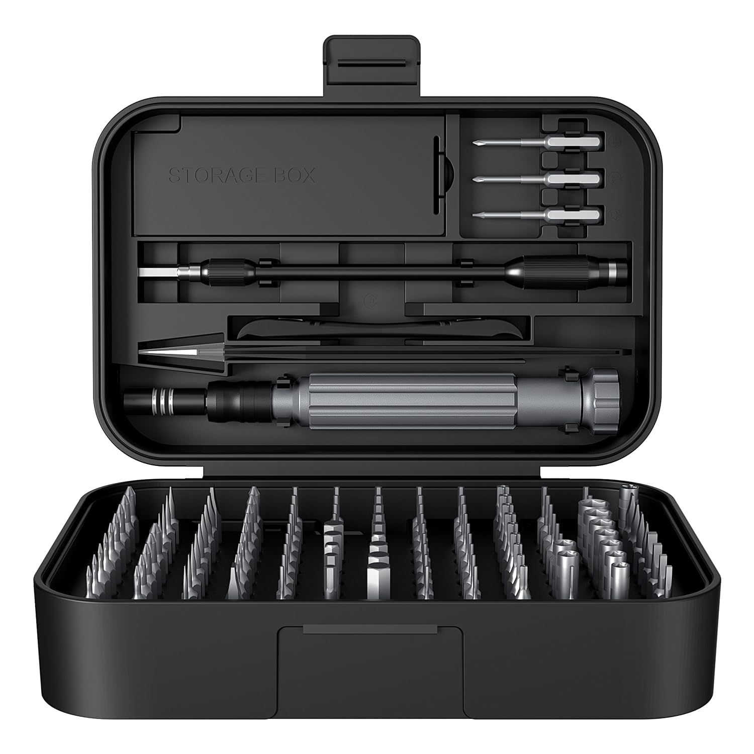 Precision Screwdriver Set, ESNNIE 150 in 1 Electronics Tool Kit with 120 Bits Magnetic Screwdriver Set & 30-bit Set Handy Repair Tool for Computer Phone Watch Camera Laptop