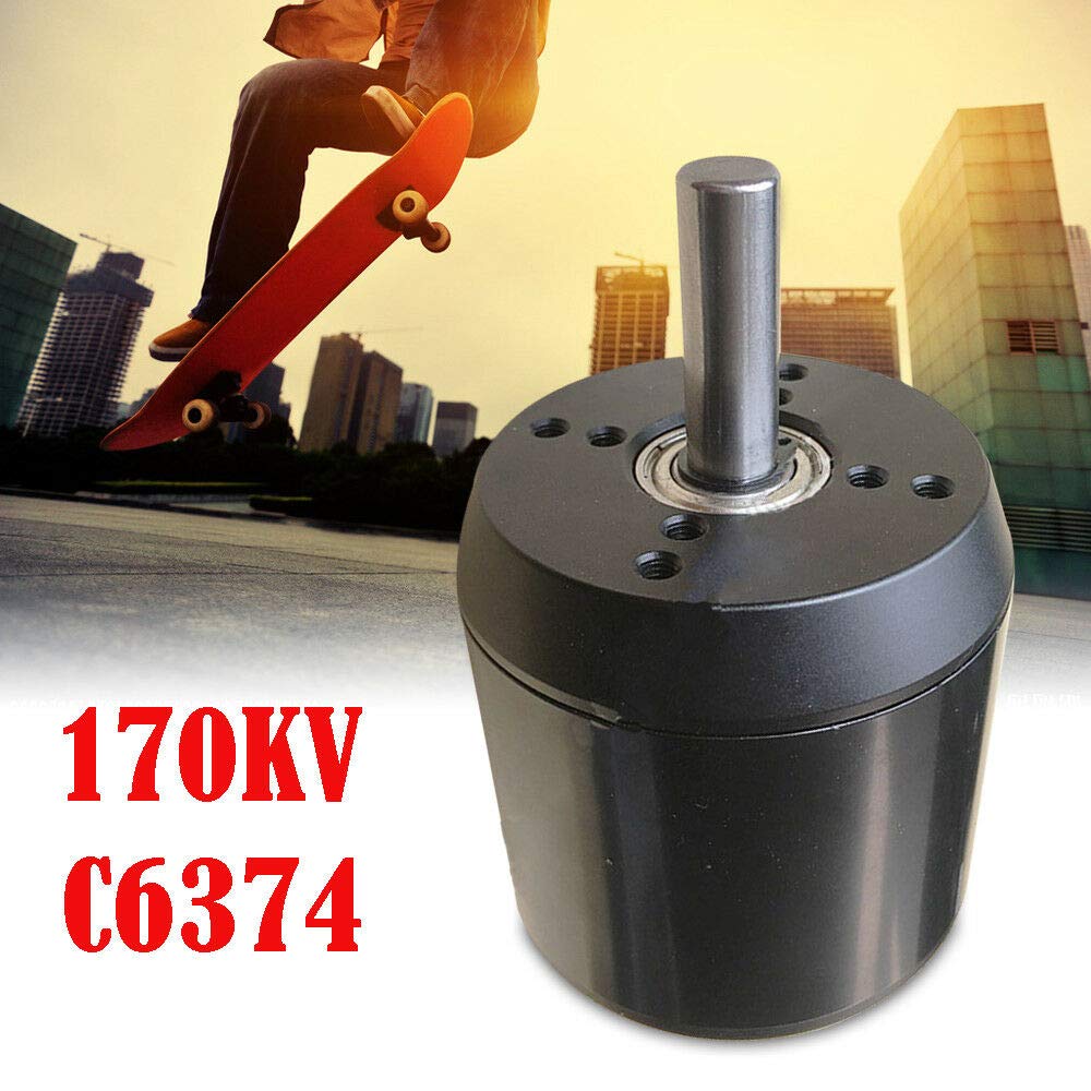 Brushless Motor, C6374 Electric Scooter Motor 18-42 V Brushless Sensorless Motor 170KV für Elektrisches Auswuchten von Scooter Zubehörteilen