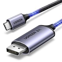 UGREEN Cavo USB C a DisplayPort 1.4 8K 60Hz 30Hz Thunderbolt 4 3 DP1.4 2M