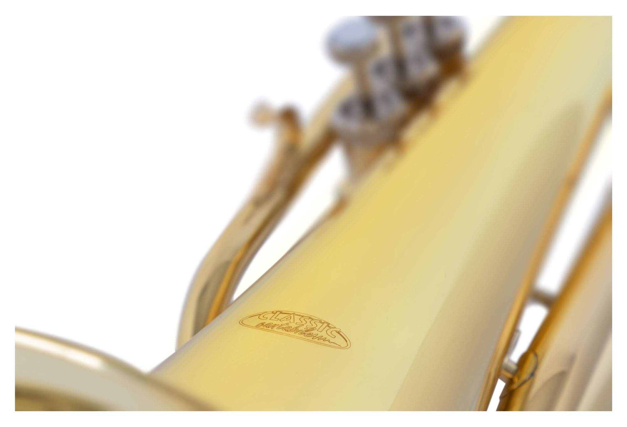 Classic Cantabile MB-33 Marching Bariton - Stimmung: Bb, Material: Messing - inkl. Hartschalenkoffer und Mundstück