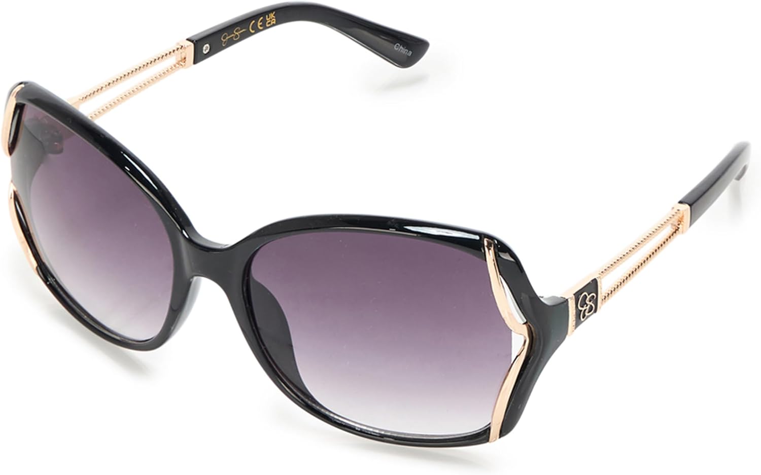 Jessica Simpson Women's J5393 Timeless and Elegant Vintage Oval Sunglasses