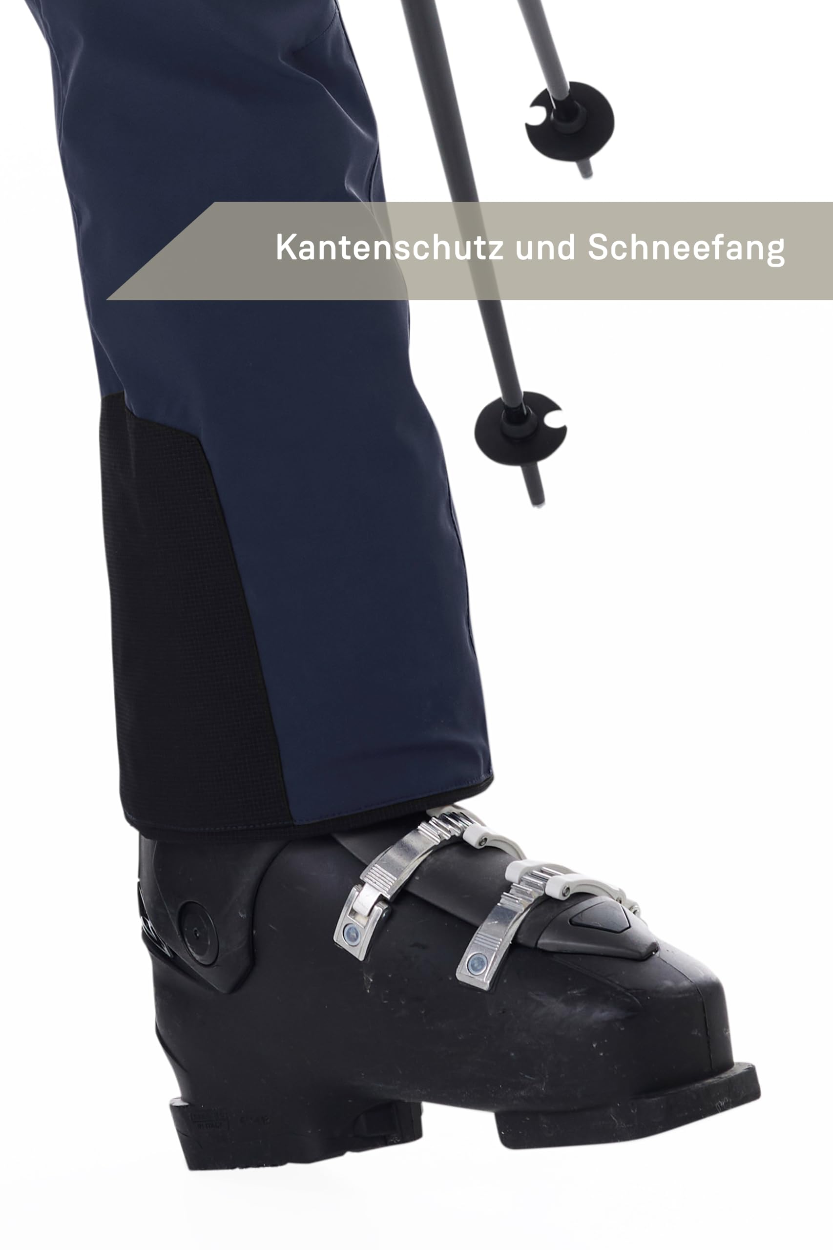 Killtec Damen Skihose/Funktionshose mit abnehmbaren Trägern, Kantenschutz, Schneefang und Beinventilation Ksw 61 Wmn Ski Pnts