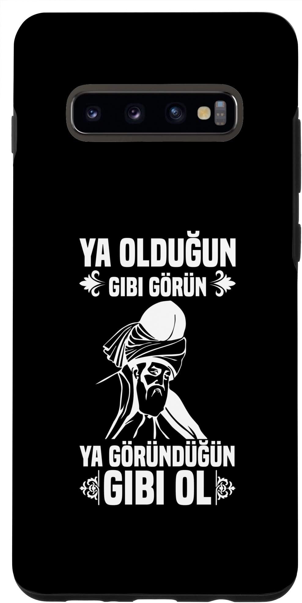 Galaxy S10+ Rumi Celaleddin-i Mevlana Sayings of Hazrat Mevlana Case