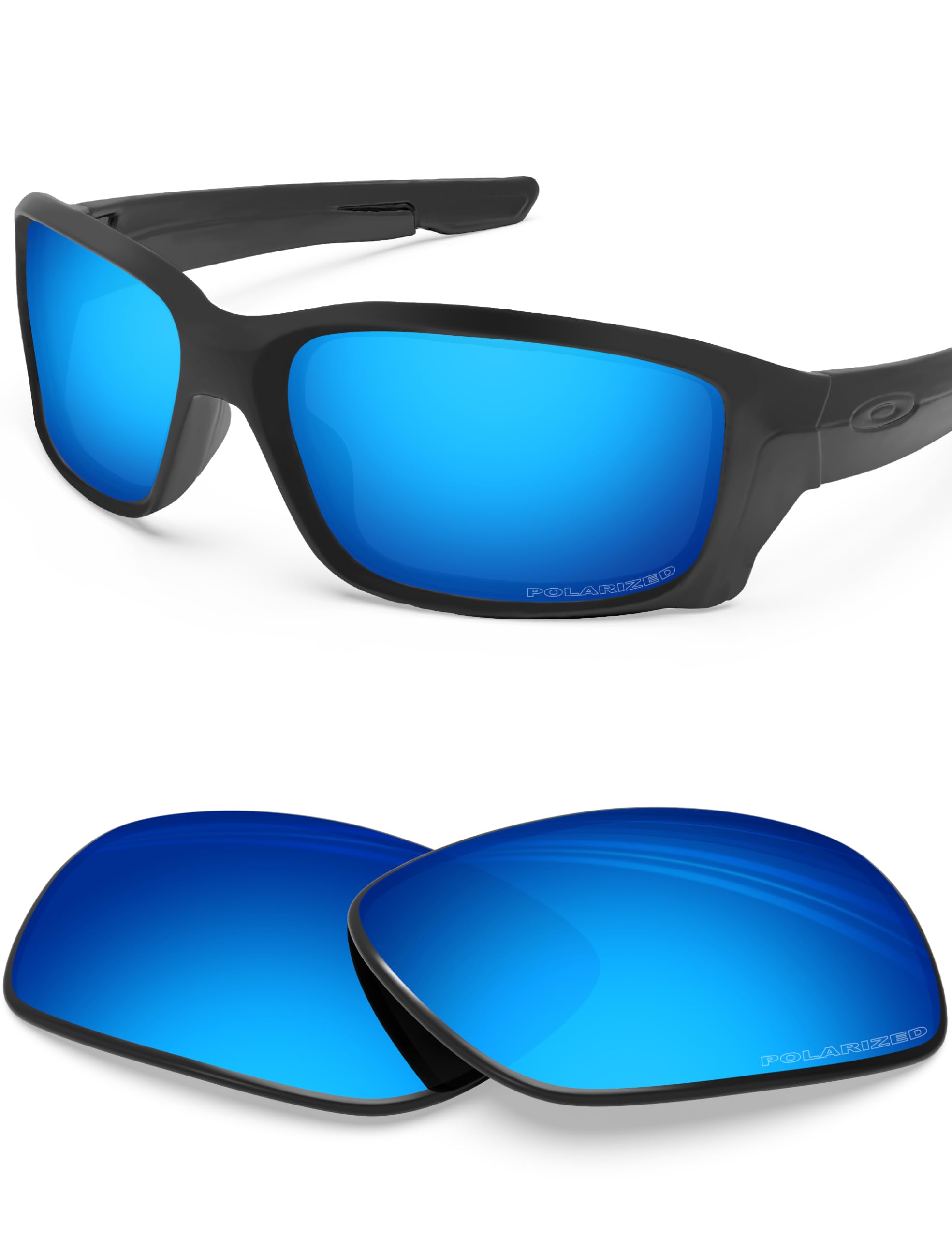 BlazerBuck Lenti di ricambio polarizzate anti-sale per Oakley Straightlink OO9331