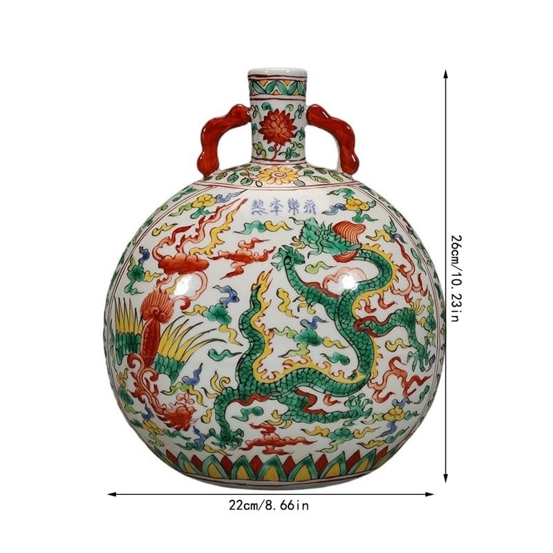 Dekoracja domu Ozdoby na buty wejściowe, klasyczne antyczne porcelanowe wazony na kwiaty ręcznie robione dekoracje do salonu