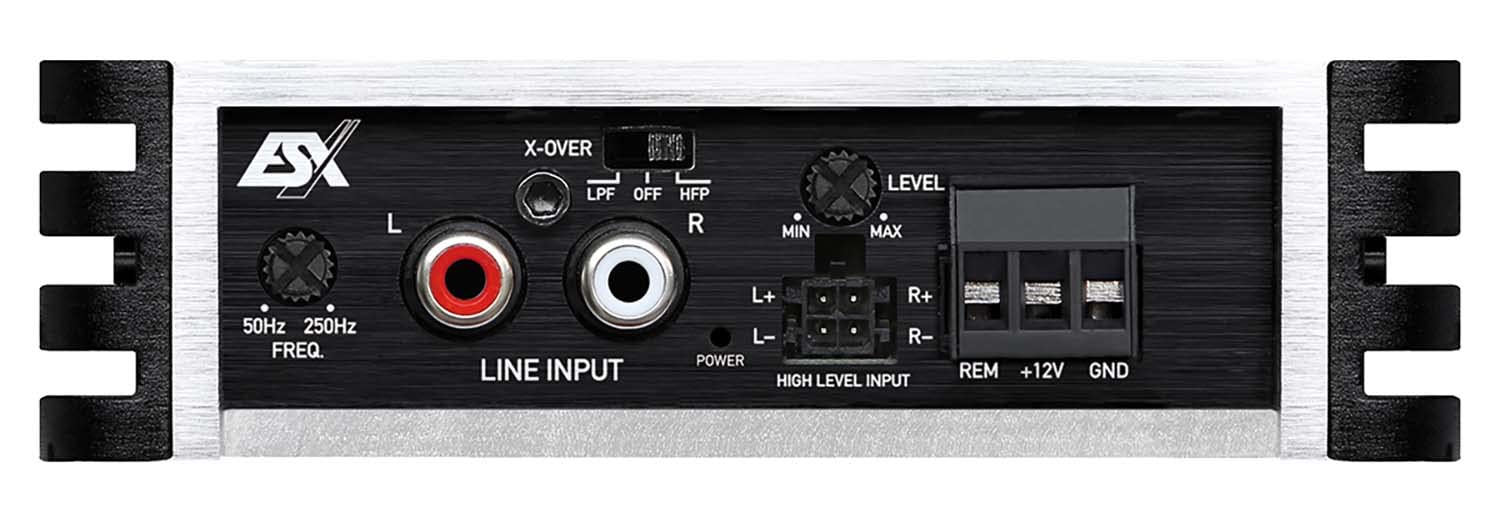ESX QM-TWO V2 QUANTUM | 2-Kanal Class D Mini Digital Verstärker 600 Watt Max. Ausgangsleistung