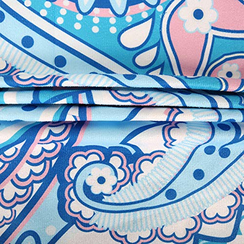 Violet Mist Microfiber Beach Towels Oversized Round Cashew Flower Beach Blanket Sand Free Quick Dry Hippie Boho Circle Bath Towel Absorbent Bohemian Beach Yoga Mat Throw Fringe Tapestry 60" P #TOP5