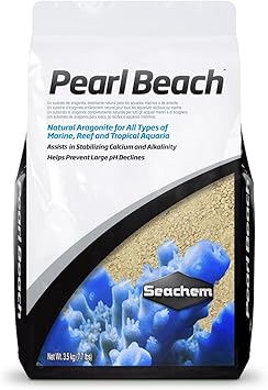 Seachem Pearl Beach Aragonite Gravel, 7.7 lb