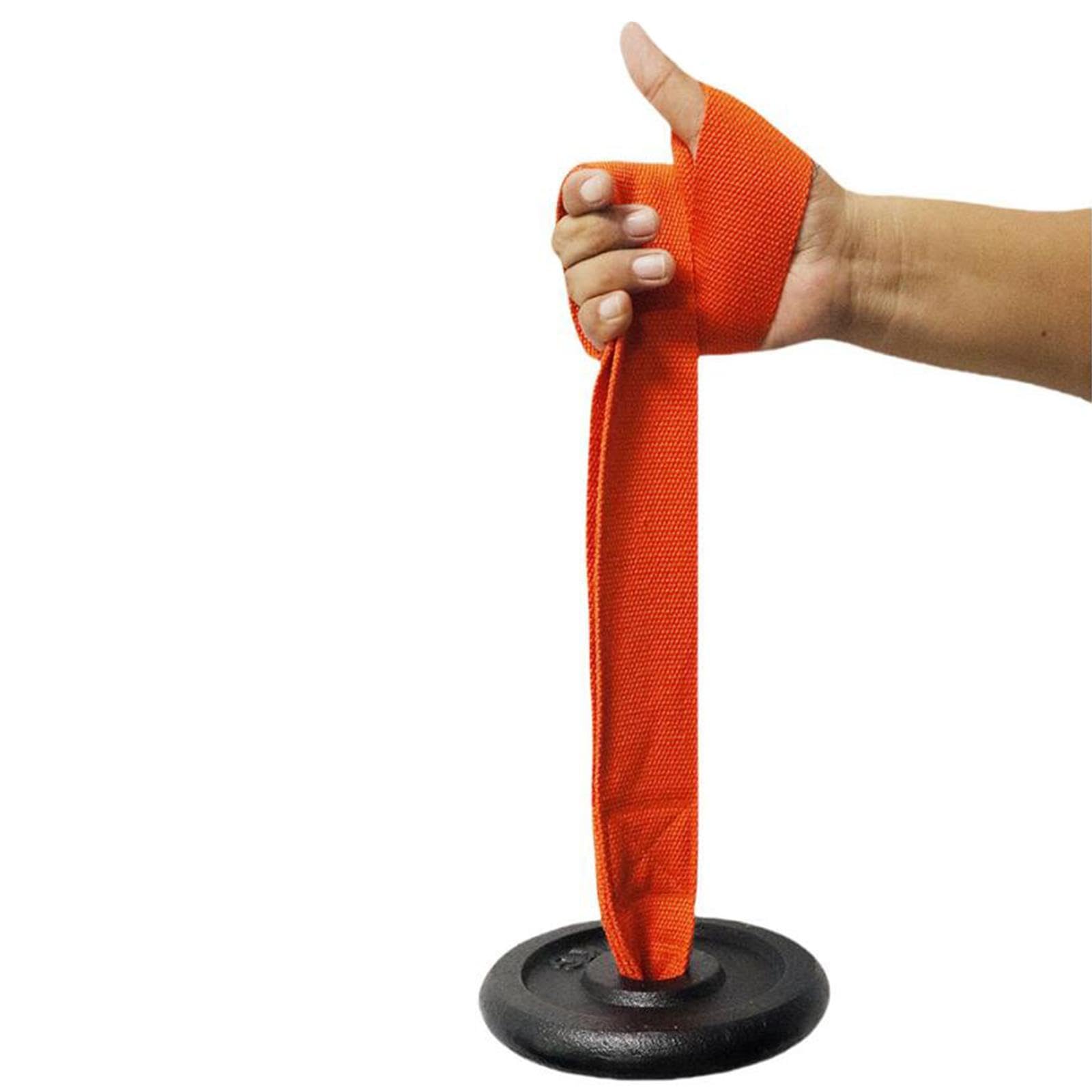 Weightlifting Resistance Band Strengthener Arm Wrestling Training Strap Belt Orange-image-21