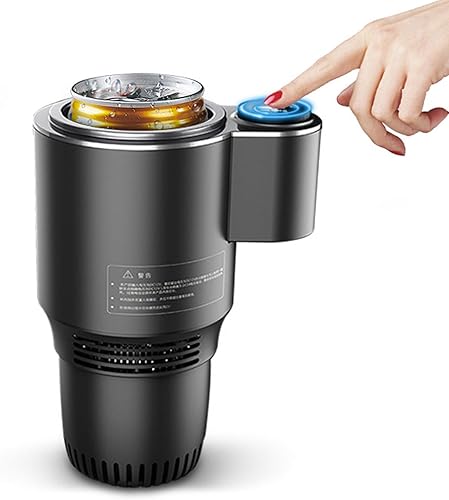 Calentador de taza de automóvil, soporte portátil inteligente para tazas de automóvil, soporte para vaso de automóvil, calentamiento y enfriamiento