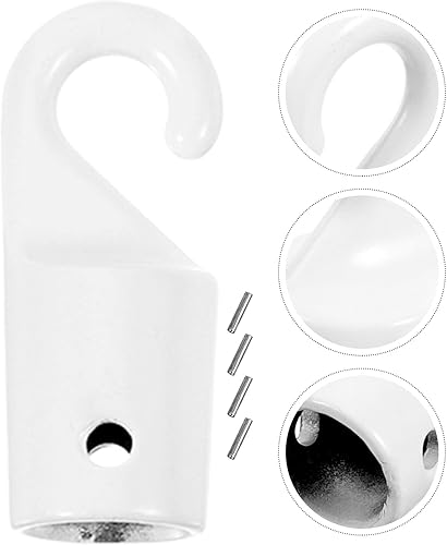 Miniatura 9 de 4 piezas de hardware inclinable varilla de reparación para persianas horizontales rotas, piezas de repuesto para ventanas interiores, color blanco