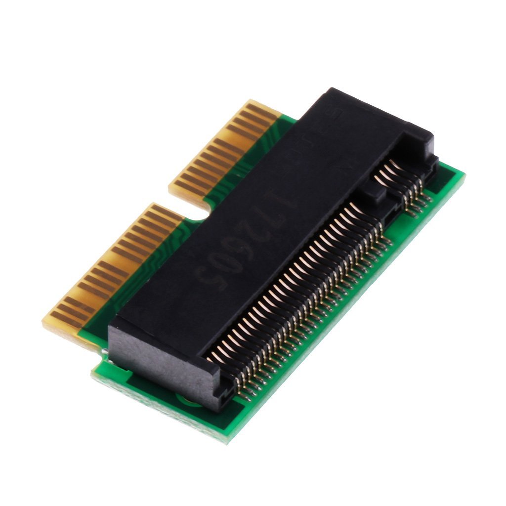 12 Plus 16pin to m.2 NGFF m-Key SSD Convert Card for MacBook Pro Retina A1398 A1502-image-36