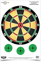 Vista 3 de Birchwood Casey Pregame 12" x 18" Objetivos de tiro para juegos - Objetivos de salpicadura instantánea altamente visibles - para uso con todas