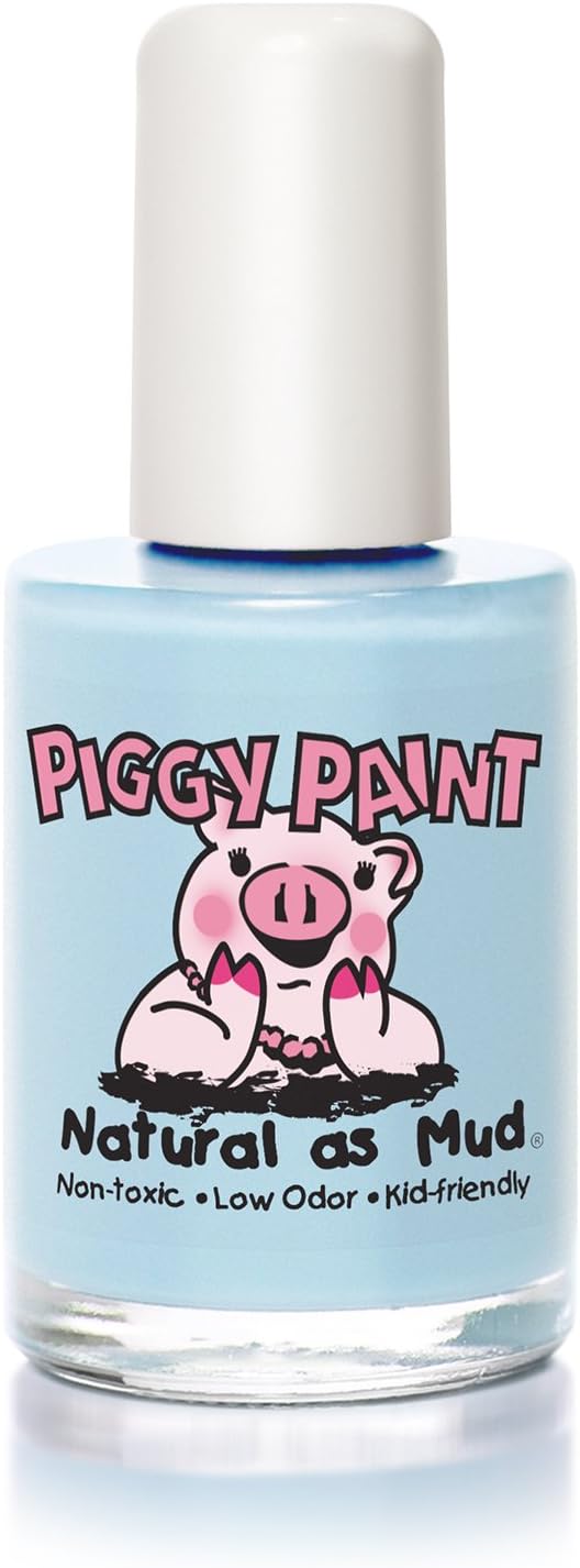 Piggy Paint | 100% Non-Toxic Girls Nail Polish | Safe, Cruelty-free, Vegan, & Low Odor for Kids | Clouds of Candy
