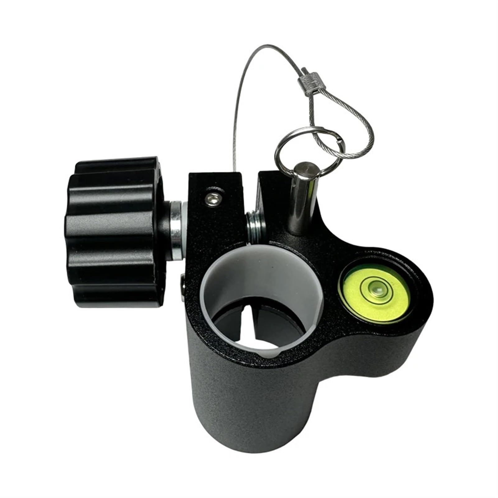 ZHANGGH Level Bubble Vial Metal Seat Lock Mechanism Features Built-in with Locking Pin Twist 25mm Carbon Fiber Telescoping Pole Rod