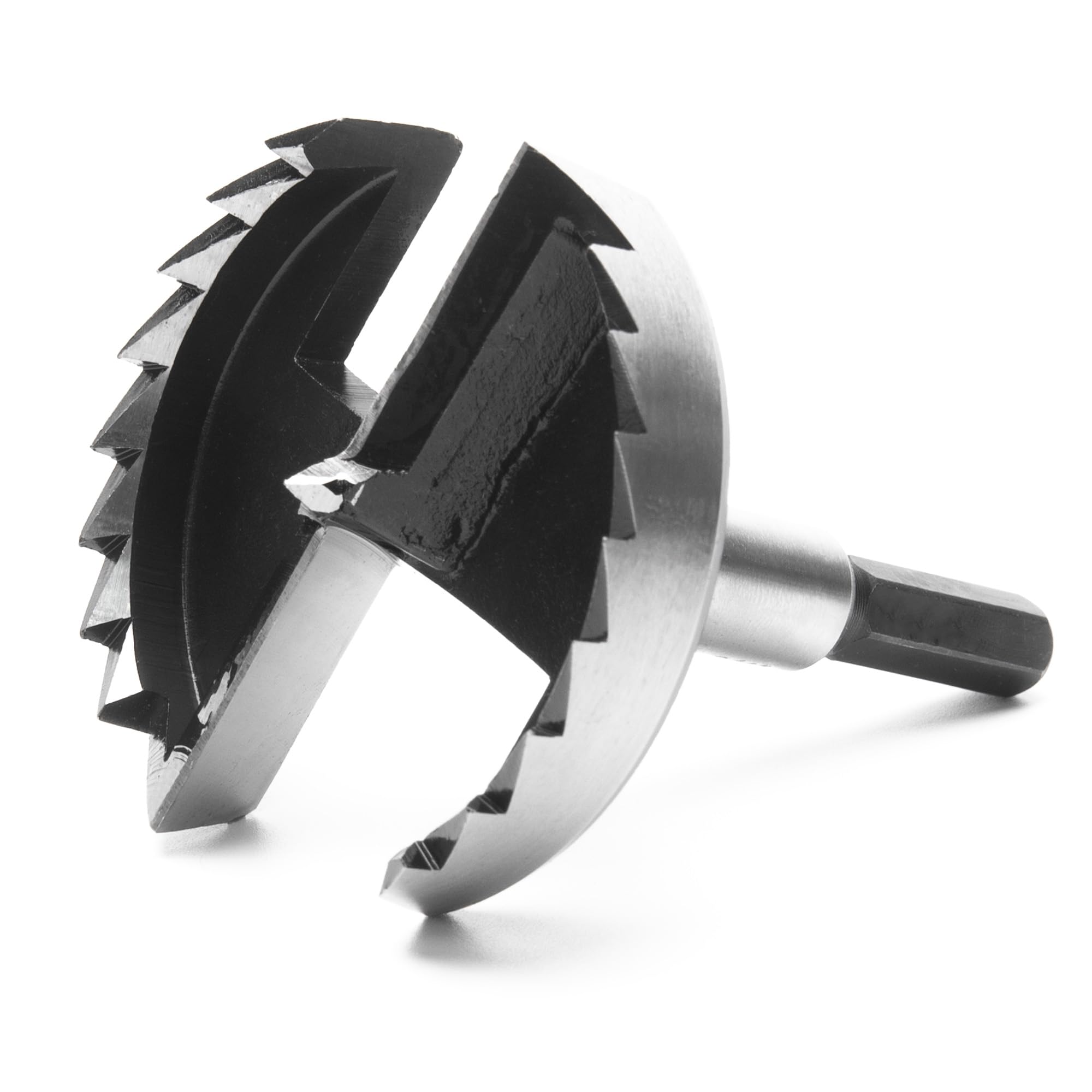 3 Inch Forstner Drill Bit, Saw Toothed Forstner Bit for Hard Wood, Soft Wood, Veneered Plywood, Plastic, Drilling Hole Saw Woodworking Hinge Cutter