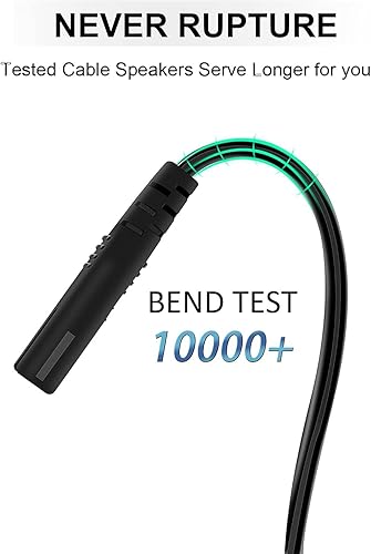 Miniatura 6 de Cable de alimentación de CA de 10 pies para JBL Xtreme (extremo), JBL PartyBox 100 110 200 300 310 710 1000 Altavoz Bluetooth On-The-Go para llevar,