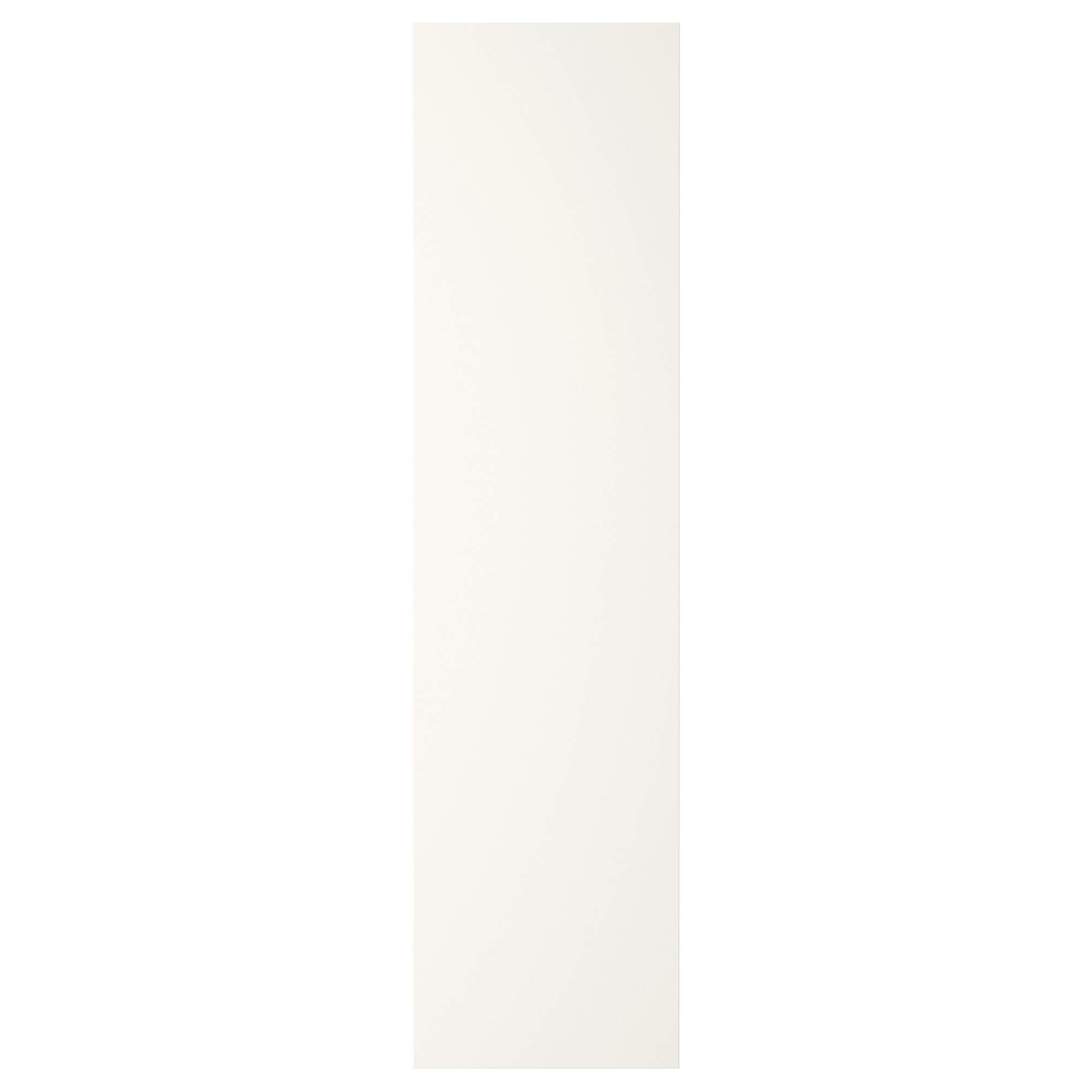 Porte armoire FORSAND 50x195 cm blanc pour un dressing de chambre épuré
