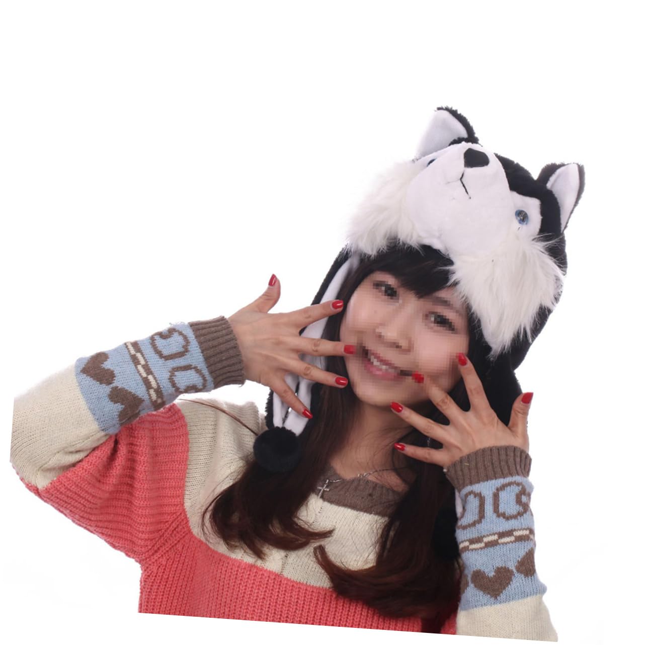 HANABASS Funny Cartoon Animal Hat for Black Cosplay Cap Novelty Hat present for Boys for Performance and Fun Activities