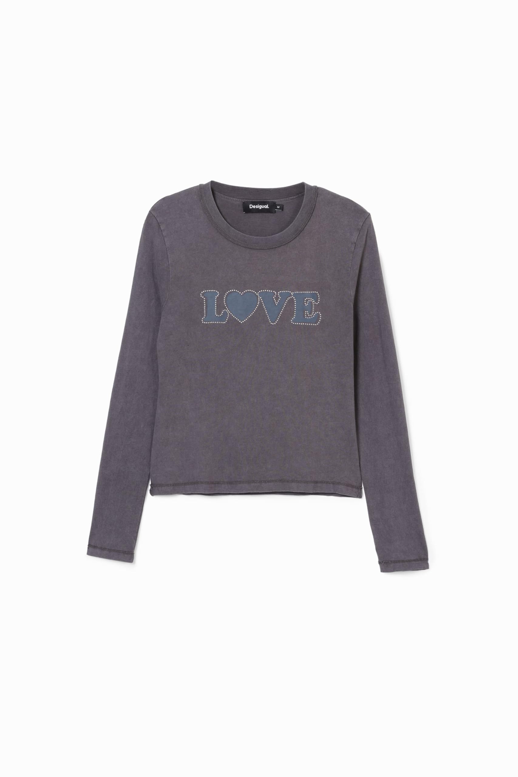 Desigual Maglietta da Donna A Maniche Lunghe T-Shirt Donna