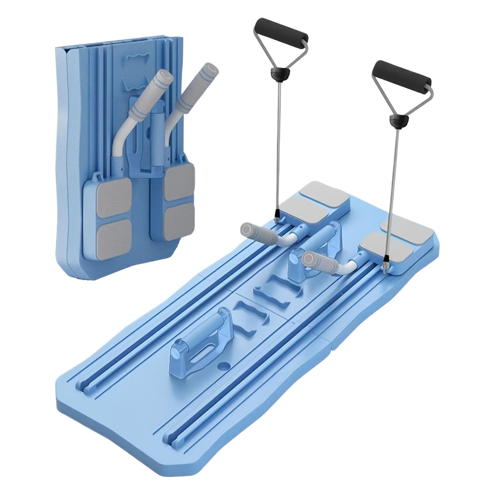 Pilates Reformer Set, Pilates Reformer, Macchina del trainer AB | riformatore di pilates portatili, Attrezzatura da esercizio interno per casa, tavola molesta