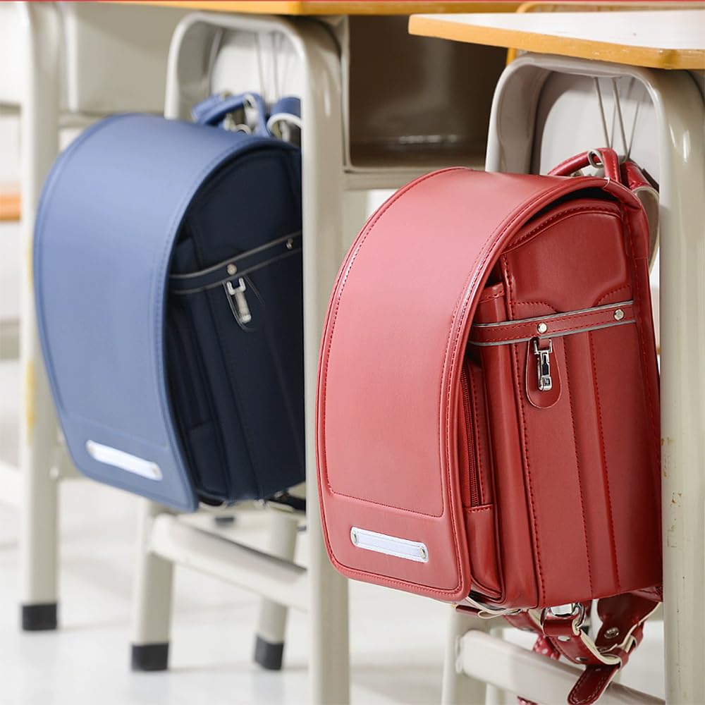 Bolsa Escolar De Estilo Japonés De Gran Capacidad, Transpirable Y Cómodo, Cubierta Impermeable De PU, Adecuada para Niños Y Niñas,B,33 * 24 * 15CM