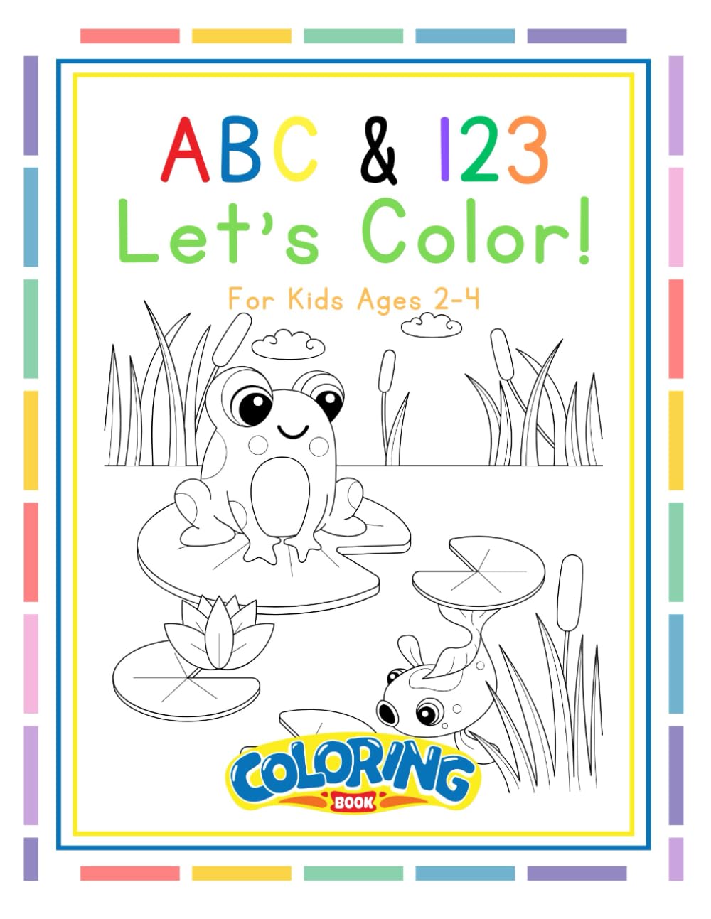 ABC & 123 Let's Color! (Early Learner Fun Pack)