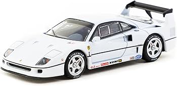 Amazon | Tarmac 1/64 フェラーリ F40 ライトウェイト ホワイト
