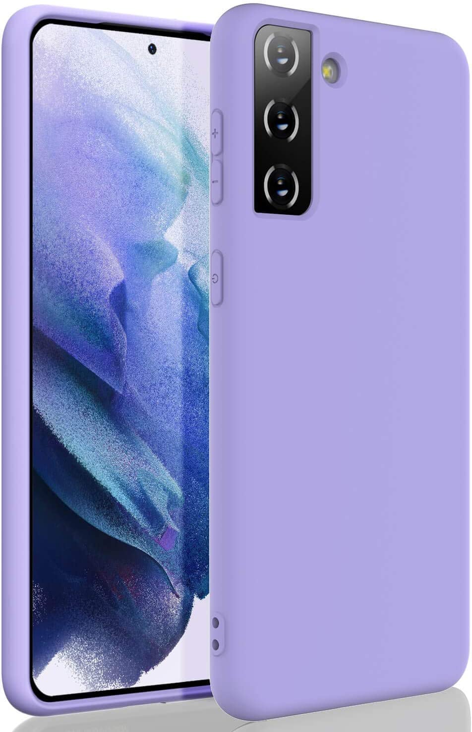 REALCASE® Samsung S21 Plus Back Cover Case | Full 360 Protective Liquid Silicone | Shock Proof Case Back Cover for Samsung Galaxy S21 Plus 5G (Purple) (B0BMSFDGF2) Amazon Price History, Amazon Price Tracker