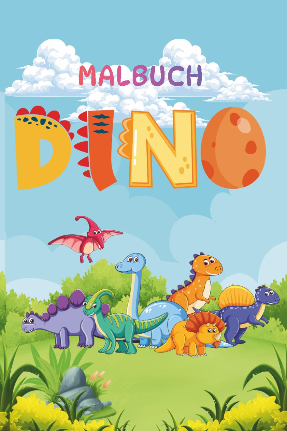 Dino: Malbuch