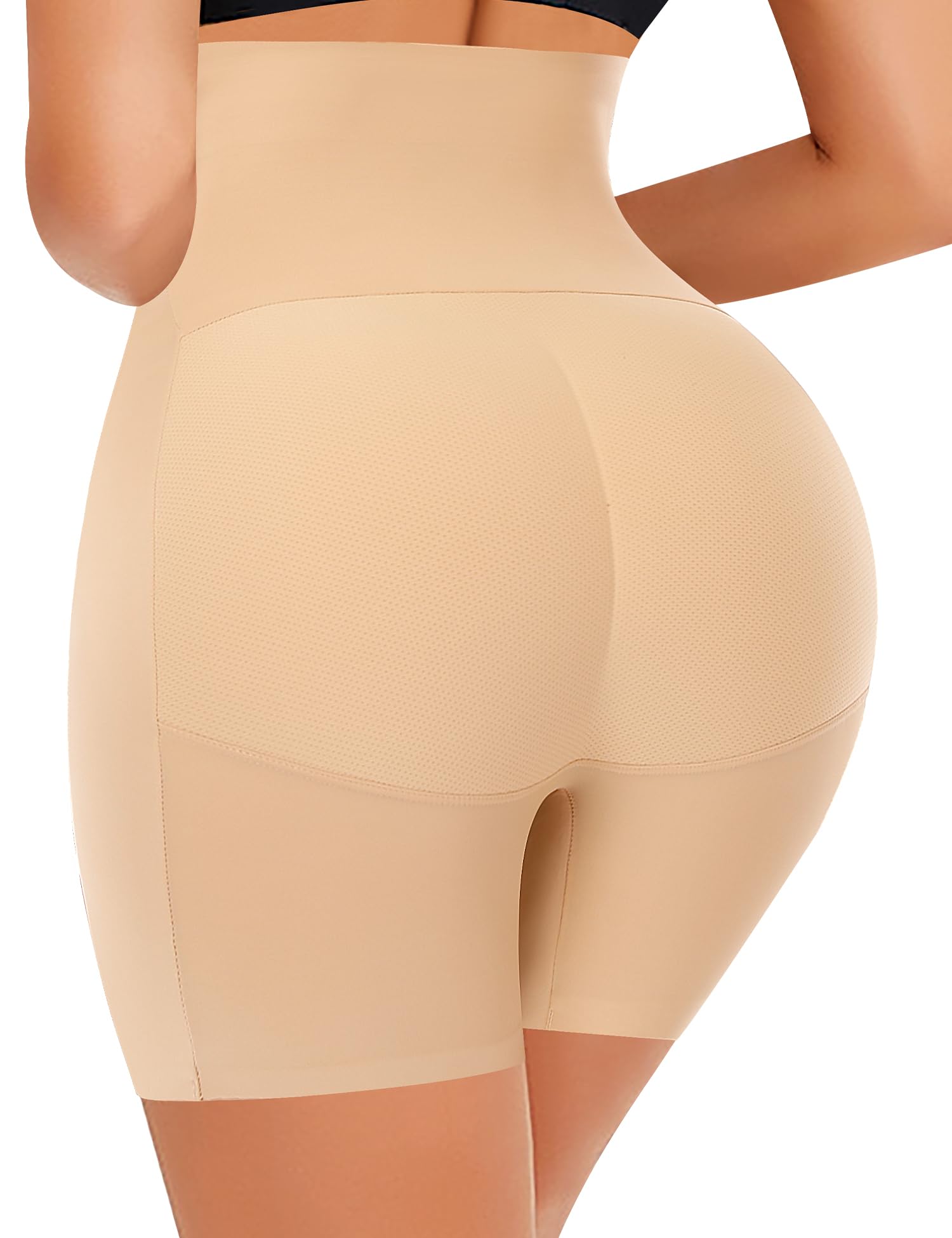 DERCA Butt Lifter Panties Padded Underwear for Women Seamless Booty Pads Hip Enhancer Panty