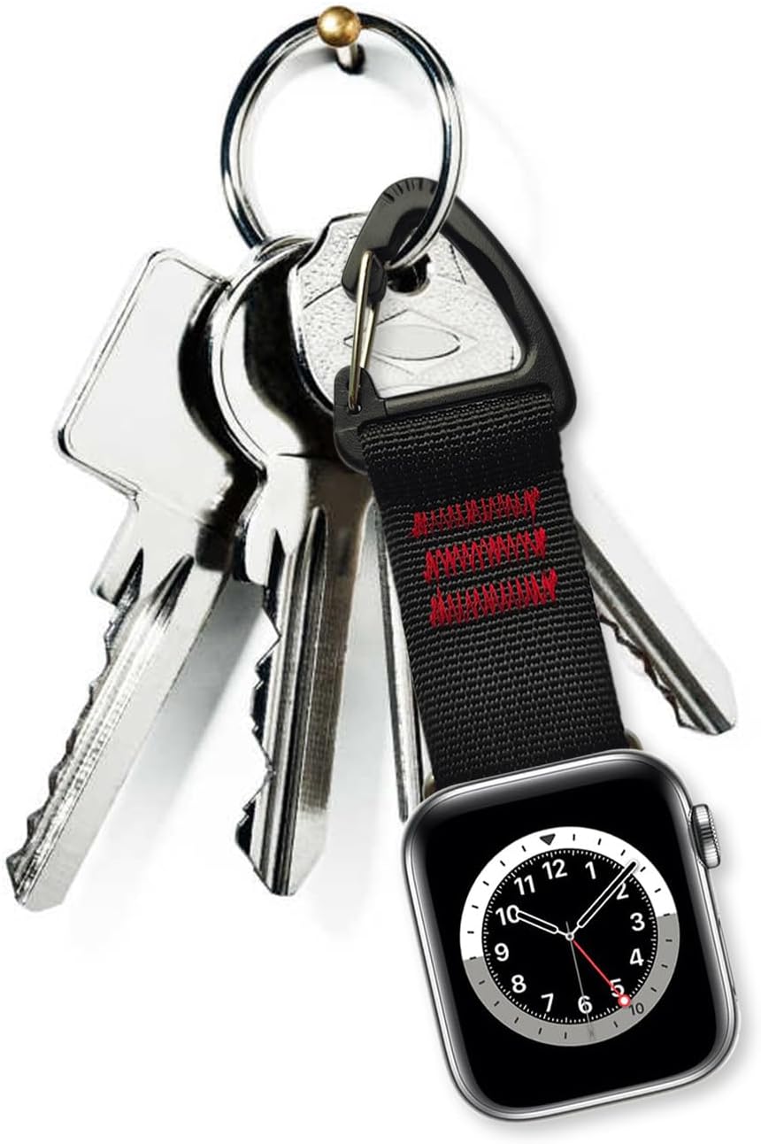 Nylon Outdoor Sport Band Compatible with Apple Watch 38mm 40mm 41mm 42mm, Series 11/10/9/8/7/6/5/4,Ultra 3/2/1,SE 3/2/1 Nurse Watch Band with Pin-On Brooch iWatch Series Accessories