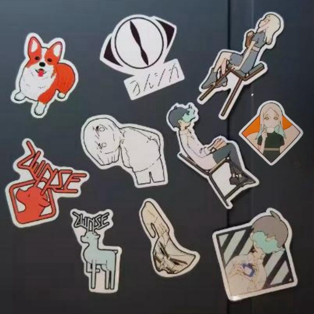 Amazon.co.jp: ヨルシカ シール コラージュ素材 10枚セット パソコン