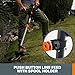 Worx String Trimmer/Edger/Lawn Mower 3-in-1 Grass Trimmer GT Revolution 20V 12