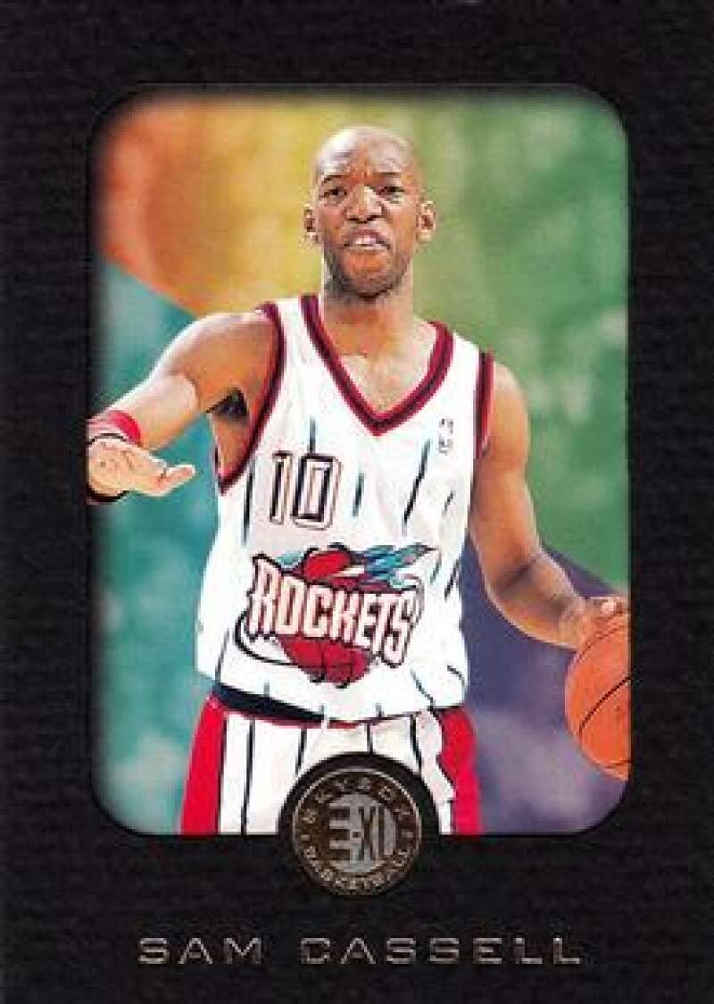 Amazon.com: 1995-96 SkyBox E-XL Basketball #29 Sam Cassell Houston 