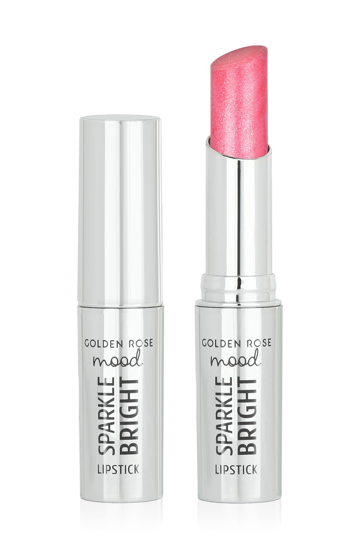 Golden Rose Mood Sparkle Bright Lipstick No:153 Pink Glitz - Işıltılı Ruj