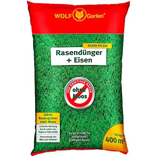 Preisvergleich Produktbild WOLF-Garten - Rasendünger + Eisen L-PM 400