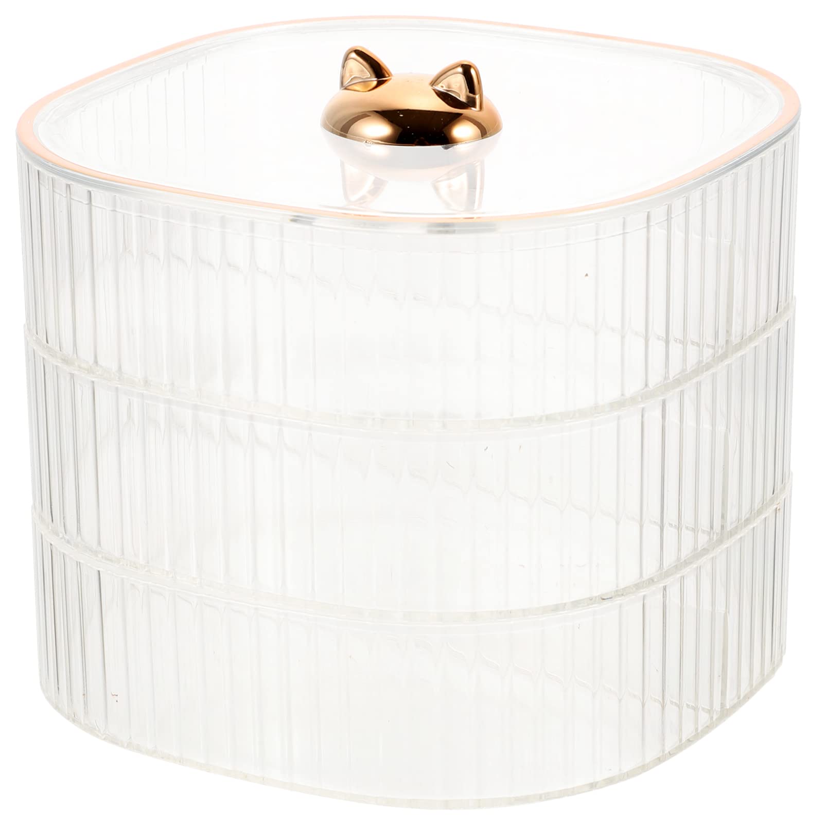 BRIGHTFUFU Candy Plate Food Containers Snack Container Food Basket Dessert Plates Snack Tray Food Decor Clear Container Cheese Baskets Nut Tray Gilded Dried Fruit Delicate