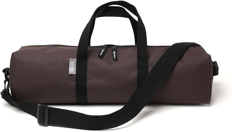 Chefcase Knife Roll (10slots) 5knives 5kitchen tools Brown(Bag Only)