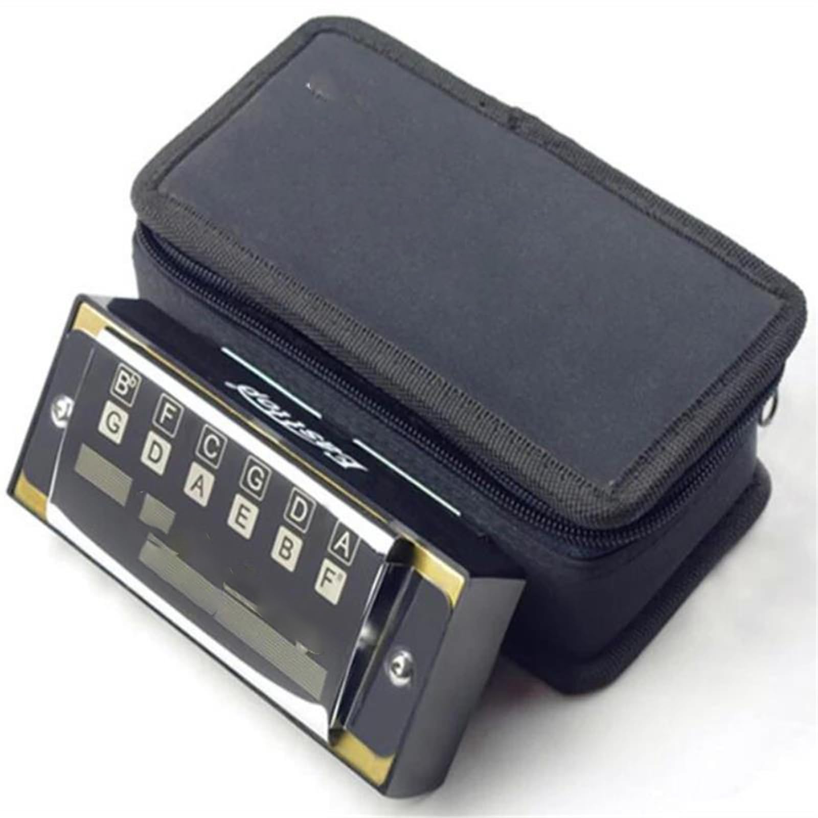 Harmonijka Profesjonalne Usta Mini Bass Harmonica Armonica | MN10 Mini harmonijka basowa srebrna Armonica profesjonalne usta Ogan instrumenty muzyczne kieszonkowy bas